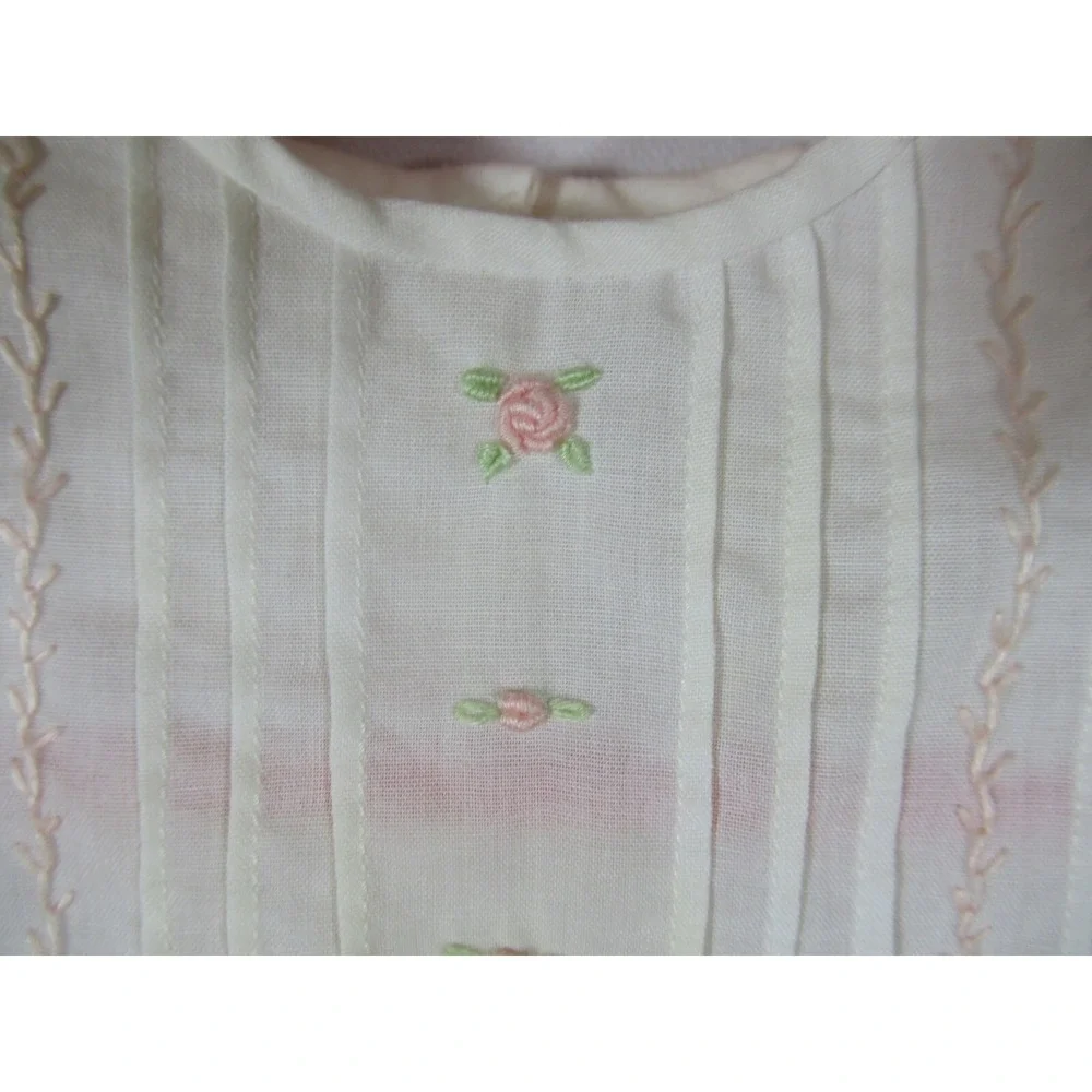 Handmade vintage pintuck